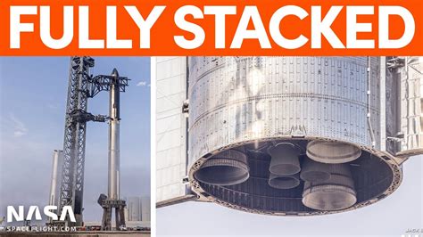 Ship 24 Stacked on Booster 7 for Prelaunch Testing .